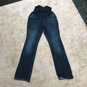 Indigo blue maternity jeans size M
